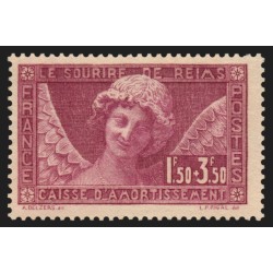 n°256, Sourire de Reims 1930, neuf ** sans charnière - TB