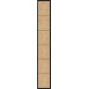 n°158c, bande de 6 issue de roulettes, Semeuse 5c orange, neufs ** - SUPERBE