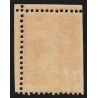 n°158, variété "dentelé sur 3 côtés", Semeuse 5c orange, neuf * - SUPERBE