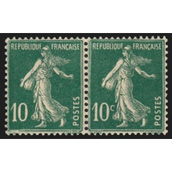 n°159, variété "sans le C de 10c" et "signature ROTY absente", neuf ** SUPERBE