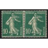n°159, variété "sans le C de 10c" et "signature ROTY absente", neuf ** SUPERBE