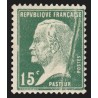 n°171, variété "pli accordéon", Pasteur 15c vert, neuf * avec charnière - TB