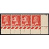 n°178, variété "nez cassé", Pasteur 90c rouge, neufs ** sans charnière SUPERBE