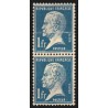 n°179, variété "impression sur raccord", Pasteur 1fr bleu, neuf ** - SUPERBE