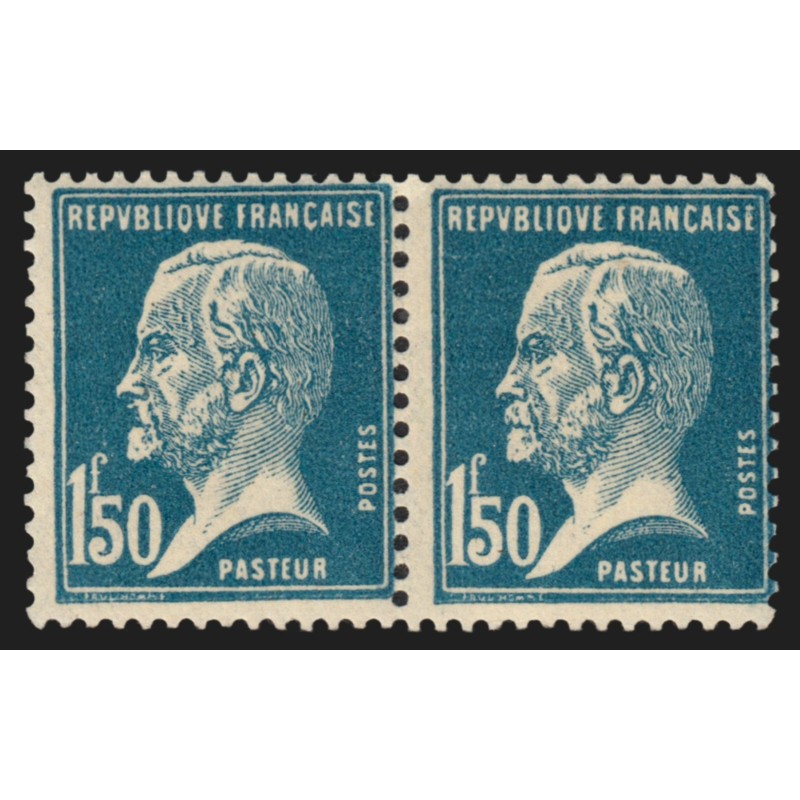 n°181, variété "sans moustache" tenant à normal, Pasteur, neuf * infime - TB
