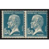 n°181, variété "sans moustache" tenant à normal, Pasteur, neuf * infime - TB