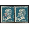 n°181, variété "sans moustache" tenant à normal, Pasteur, neuf * infime - TB