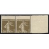 n°193, variété "piquage à cheval" bord de feuille, neufs ** sans charnière SUP