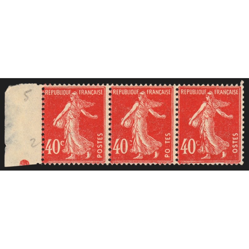 n°194, deux variétés "POSTES sans S" et "POSTES sans P", neufs ** - SUPERBE