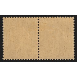 n°198b, variété "c fermé 50°" tenant à normal, neuf * infime trace de ch.