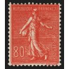 n°203, Semeuse lignée 1924, 80c rouge, neuf ** sans charnière - SUPERBE