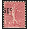 n°224, variété "surcharge en haut et sans les barres", neuf ** - SUPERBE