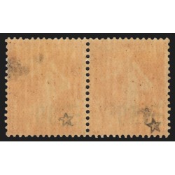 n°227e, variété "9 de 90c fermé" tenant à normal, neuf * légère trace de ch. TB