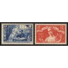 n°307/308, Chômeurs intellectuels 1935, neufs ** sans charnière - TB D'ASPECT