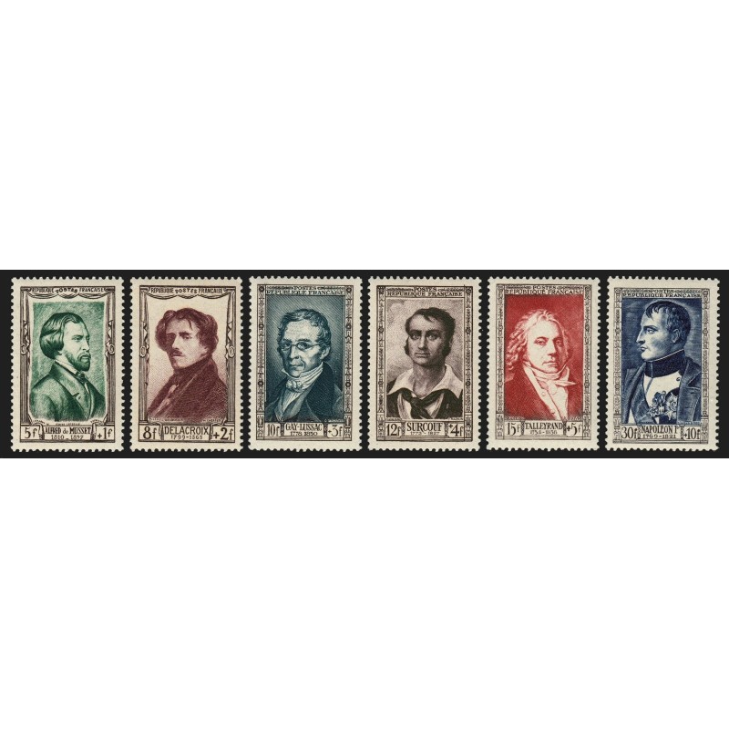 n°891/896, série complète Napoléon 1951, neufs ** sans charnière - TB