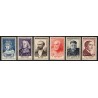 n°989/994, série complète Paul Valéry 1954, neufs ** sans charnière - TB
