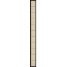 n°1233a, bande de 11 issue de roulettes, Semeuse de Piel, Type II, neufs ** SUP