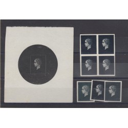 Projet Joubert 1869, Prince impérial, superbe collection, COTE 1700 €