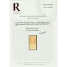 n°9e, Présidence, réimpression de 1862, 10c bistre, neuf * , Certificat ROUMET