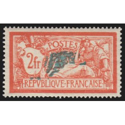 n°145a, variété "double teinte de fond", Merson 2fr orange, neuf ** - TB