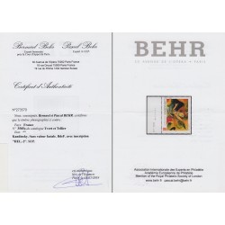 n°3585a, variété "Valeur faciale omise", Kandinsky, neuf ** , Certificats