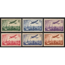 Poste Aérienne n°8/13, série complète, neufs ** sans charnière - TB
