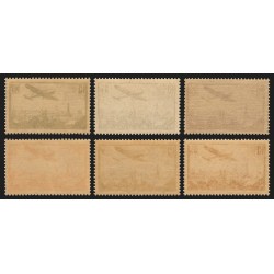 Poste Aérienne n°8/13, série complète, neufs ** sans charnière - TB