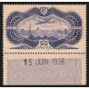 Poste Aérienne n°15, coin daté 15 juin 1936, neuf * , signé CALVES - TB