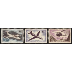Poste Aérienne n°35/37, série complète, neufs ** sans charnière - TB