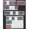 Préoblitérés 1938, Mercure n°78/83, collection spécialisée avec variétés - TB