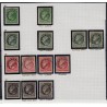 Préoblitérés 1945, Cérès de Mazelin n°87/93, collection avec variétés - TB
