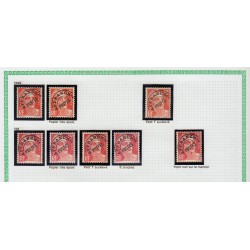 Préoblitérés 1949, Marianne de Gandon n°94/105, collection spécialisée - TB