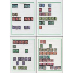 Préoblitérés 1953/1969, Yvert n°106/129, collection spécialisée neufs ** - TB