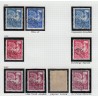 Préoblitérés 1953/1969, Yvert n°106/129, collection spécialisée neufs ** - TB
