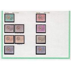 Préoblitérés 1971/2008, Yvert n°130/258, dont la série 213A/223A, neufs ** - TB