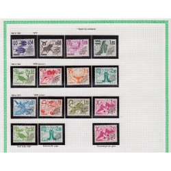 Préoblitérés 1971/2008, Yvert n°130/258, dont la série 213A/223A, neufs ** - TB