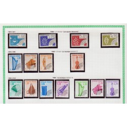 Préoblitérés 1971/2008, Yvert n°130/258, dont la série 213A/223A, neufs ** - TB