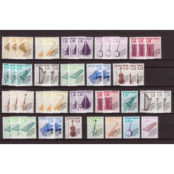 Préoblitérés 1971/2008, Yvert n°130/258, dont la série 213A/223A, neufs ** - TB