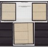 n°1422, Philatec, lot de 2 variétés + normal dont n°1422d fond rose numéroté **