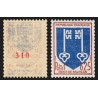 n°1469a, numéro rouge au verso avec recto-verso, Mont-de-Marsan, neuf ** - TB