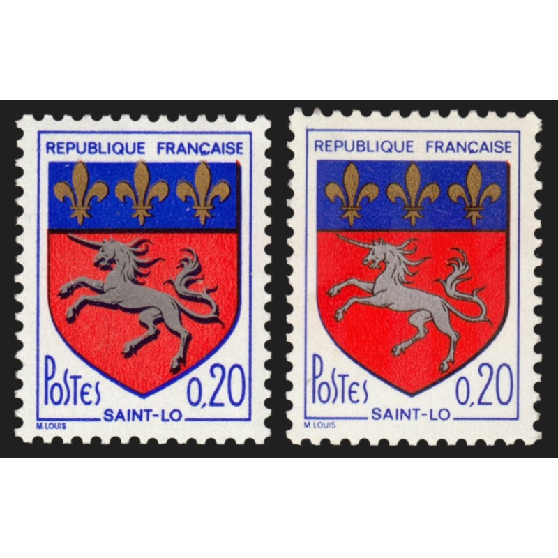 n°1510n, variété "Cheval dédoublé bordé de noir", neuf ** sans charnière - SUP
