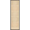 n°1542, essais de couleurs en bande de 5, Chèques postaux 1968, neufs ** - TB