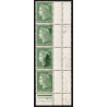 n°1611, variété "surencrage/maculation", Marianne de Cheffer, neufs ** SUPERBE