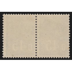 n°1663, variété "sans œil" tenant à normal, Becquet 45c bleu, neufs ** SUPERBE