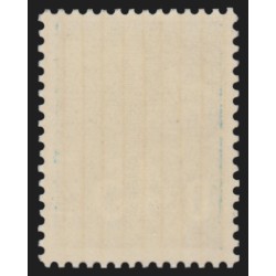 n°1663a, variété "POSTES estompé", Marianne Becquet 45c bleu, neuf ** - SUPERBE