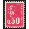 n°1664f, "Faux d'Aubervilliers", Marianne de Becquet 50c carmin, neuf ** - TB