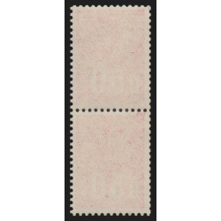 n°1664, variété "essuyage/surencrage", Marianne Becquet, 50c carmin, neuf **