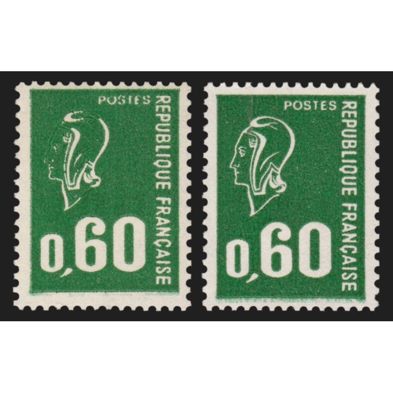 n°1814, variété "profil/visage effacé", Marianne de Becquet, neuf ** - SUPERBE