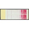 n°1816, Carnet 1816-C3, variété "impression à sec" neufs ** signé CALVES - SUP