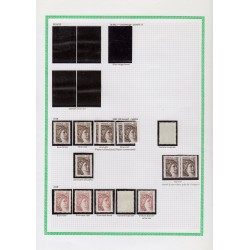 Sabine de Gandon, Collection spécialisée de 1977 à 1981, neufs ** - TB